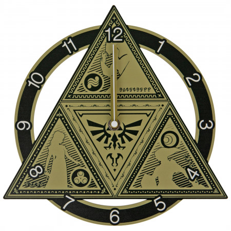 Legend of Zelda Hyrule Symbol Clock